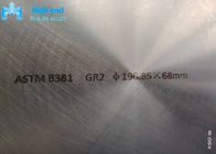 Прочность на растяжение выкованная диском Gr2 196.85mm титана вковки Astm B381