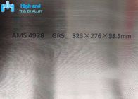 Космический 38.5mm квадратный титан Gr5 TI6AL4V Ams 4928 металлического листа
